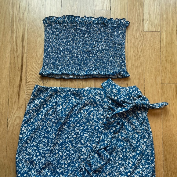 Princess Polly Two Piece Floral Set (Top & Bottom) - Picture 1 of 3